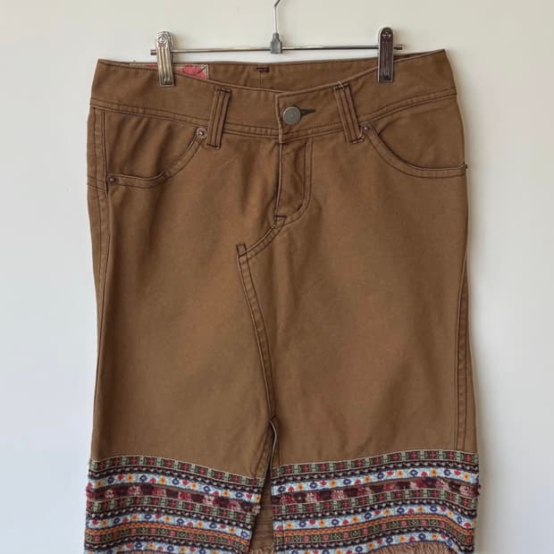 인디안 히피 밴드 스커트