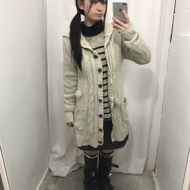 폼폼 가디건 코디 세트 🤍