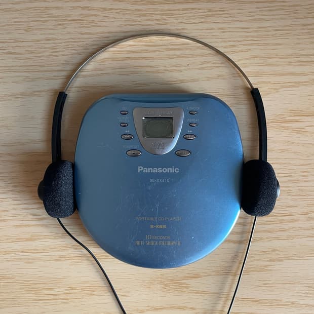 파나소닉 SL-SX410 포터블 CD 플레이어