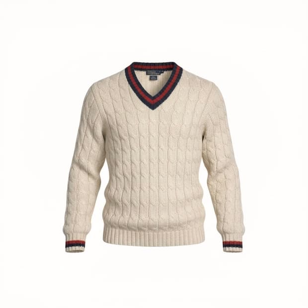 폴로 랄프로렌 케이블 니트 2XL