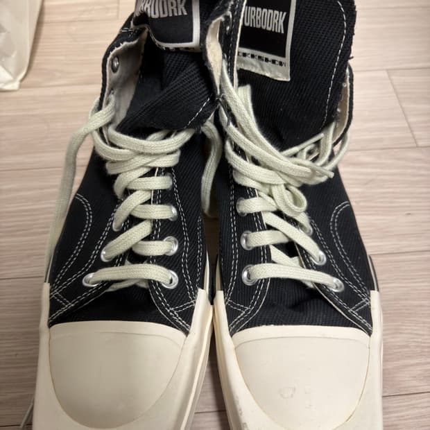 컨버스 x 다크쉐도우 터보다크 척 70 하이 블랙