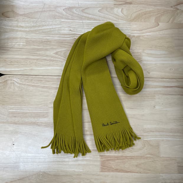 폴스미스 머스터드 머플러