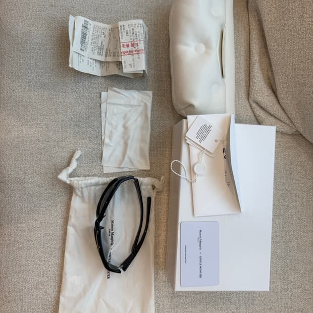 젠틀 몬스터 x 메종 마르지엘라 MM104 블랙 블랙