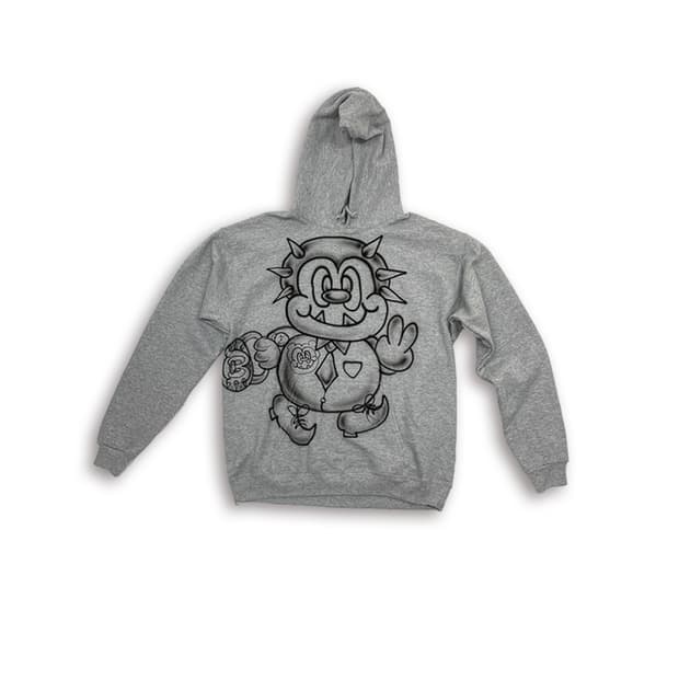 hara 2025 gogo hoodie (grey)