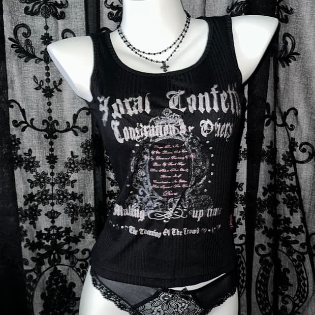 punk lettering slip
