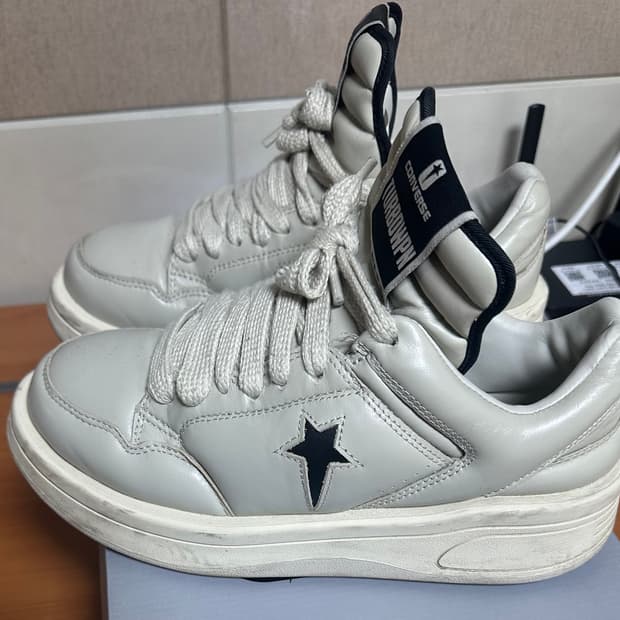 릭오웬스 컨버스 다크쉐도우 터보웨폰 로우 펠리컨 280