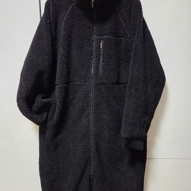 안다르 서스테이너블 쉐르파 롱 코트