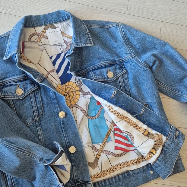 산드로 청자켓 (새상품)