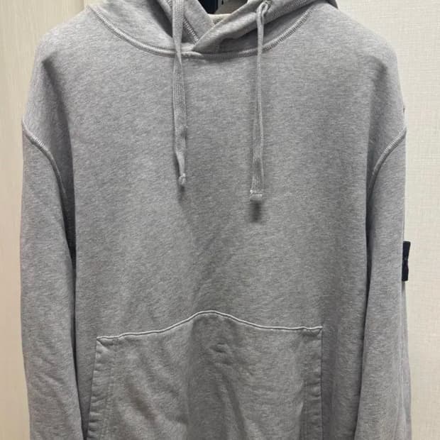 스톤아일랜드 후드티 그레이