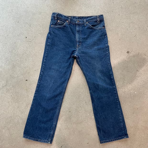 빈티지 리바이스 517 오렌지탭 made in usa