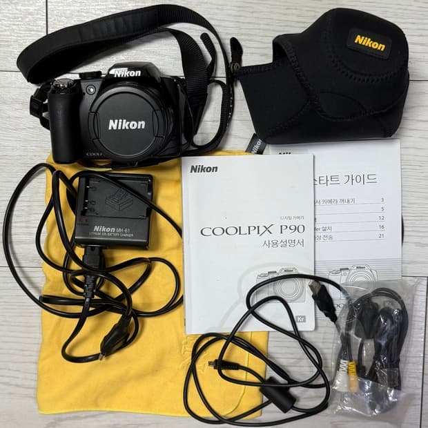 ๋์ฝ COOLPIX P90 ์นด๋ฉ๋ผ๐ค (๋ฐ์ค๊ธ ํ๊ตฌ์ฑ)