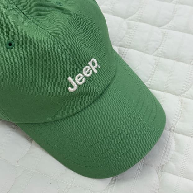 Jeep 초록색 캡모자