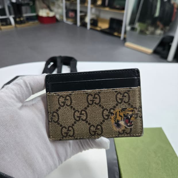 [50%세일] 구찌 타이거 카드지갑