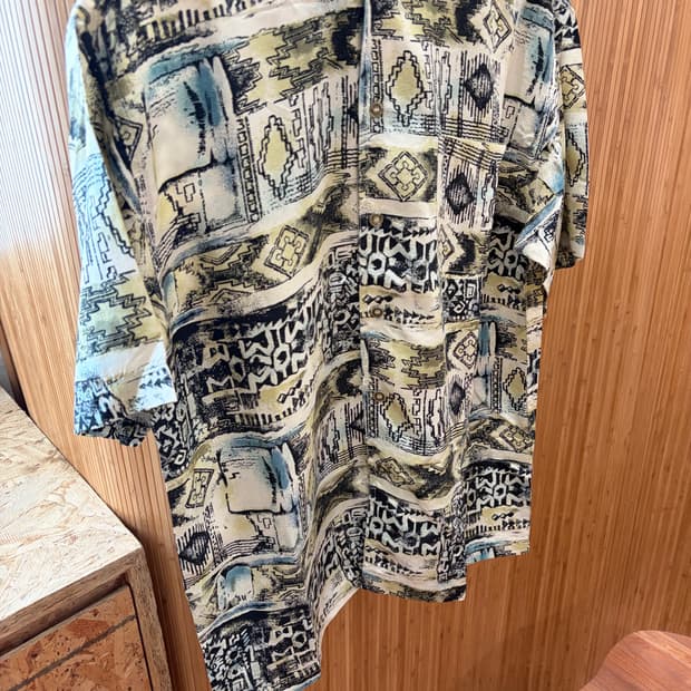 90s ANDERSON Ethnic shirt