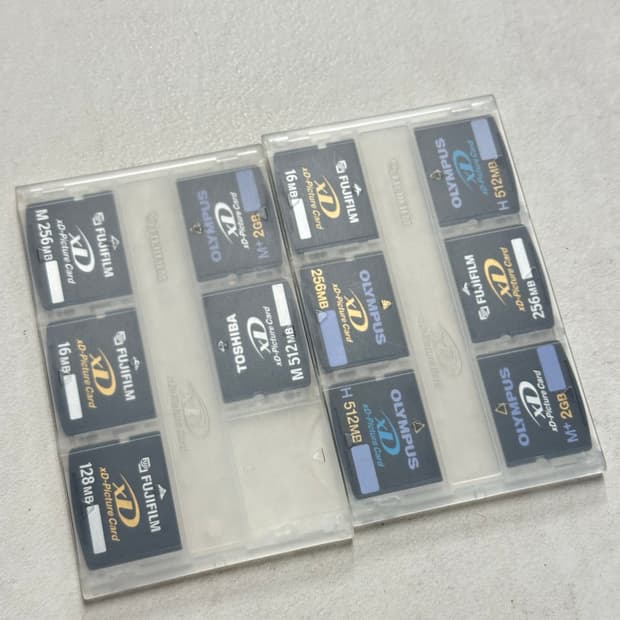 올림푸스/후지필름 xD Picture Card 모음