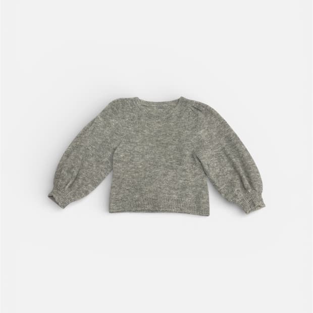 레이첼코미 알파카 퍼프 소매 니트 M