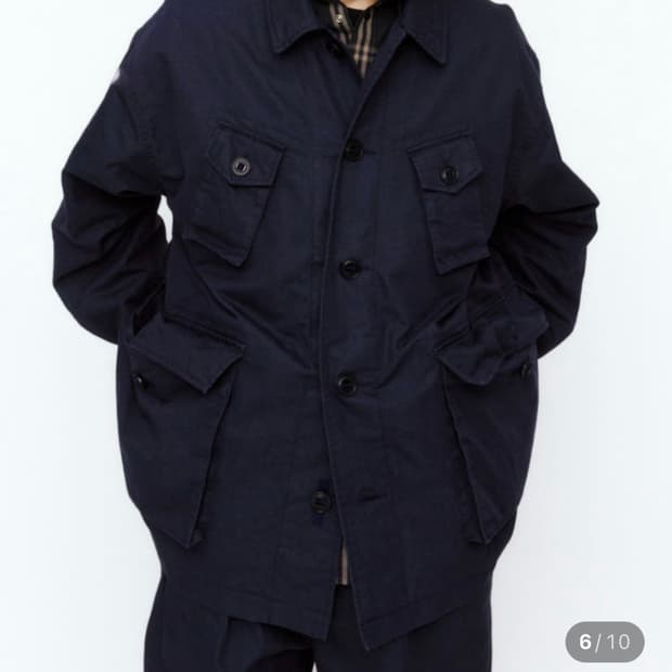 네이더스 프론트맨 자켓 네이비(Navy)