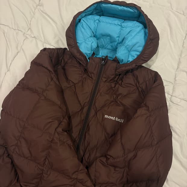 몽벨 리버시블 경량패딩 160