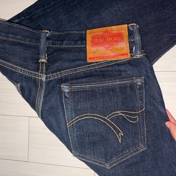 The Flat Head 1001 selvedge denim