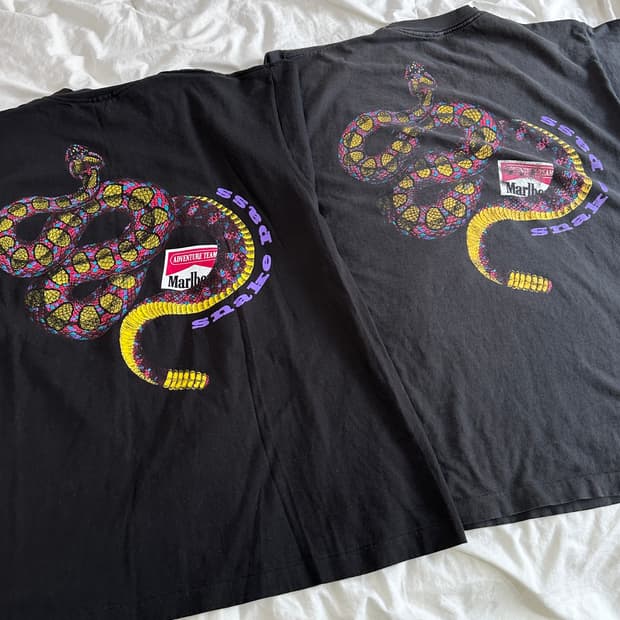 90s og Marlboro snake pass t shirt