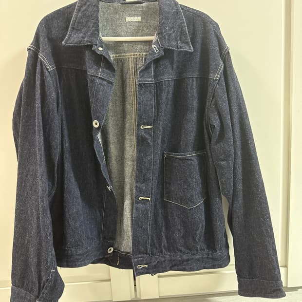 23ss comoli 데님자켓