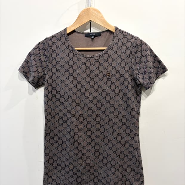 구찌 GG로고 반팔 티셔츠