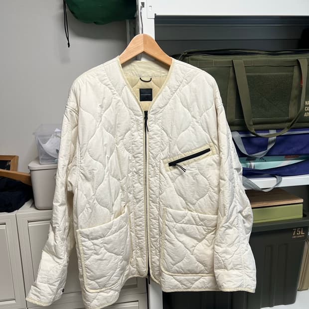 1사이즈) 모이프 밀라이너 자켓 에크루