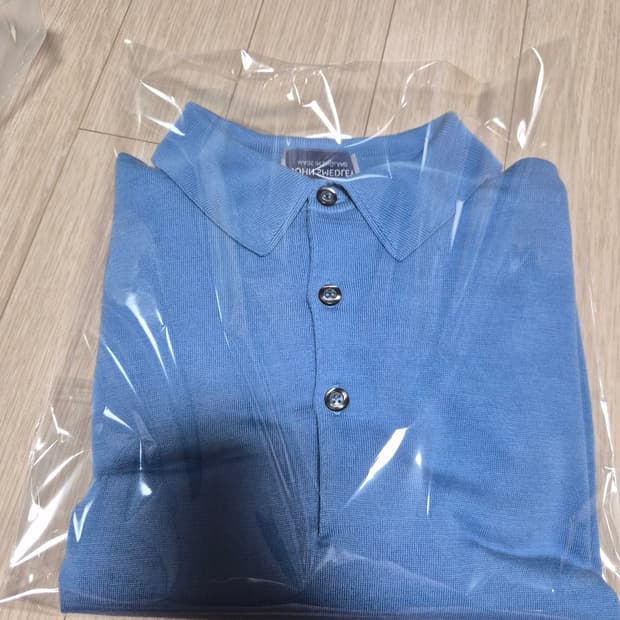 존스메들리 울100% 피케 긴팔