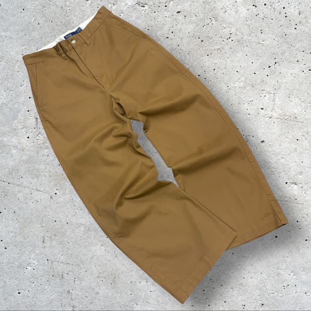 [6] 폴로 랄프로렌 와이드 치노 브라운 팬츠 C881