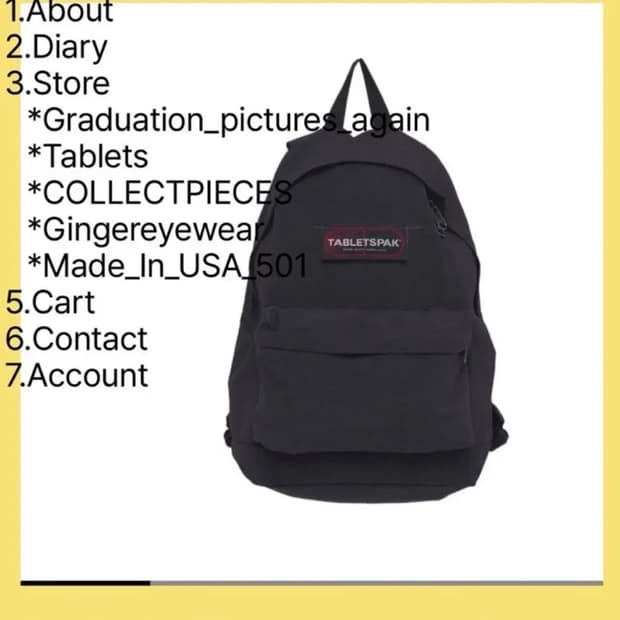 테프스토어즈 백팩