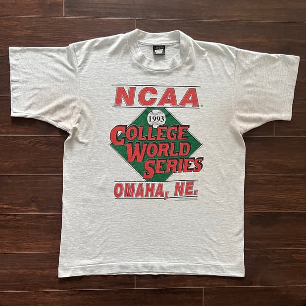 [L] 미국 빈티지 싱글스티치 NCAA 티셔츠