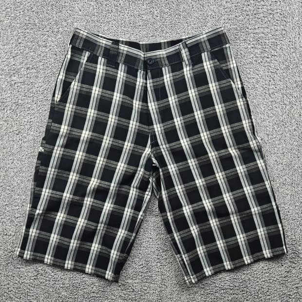 디키즈 체크 쇼츠 반바지 ( 33"추정 ) / 11915