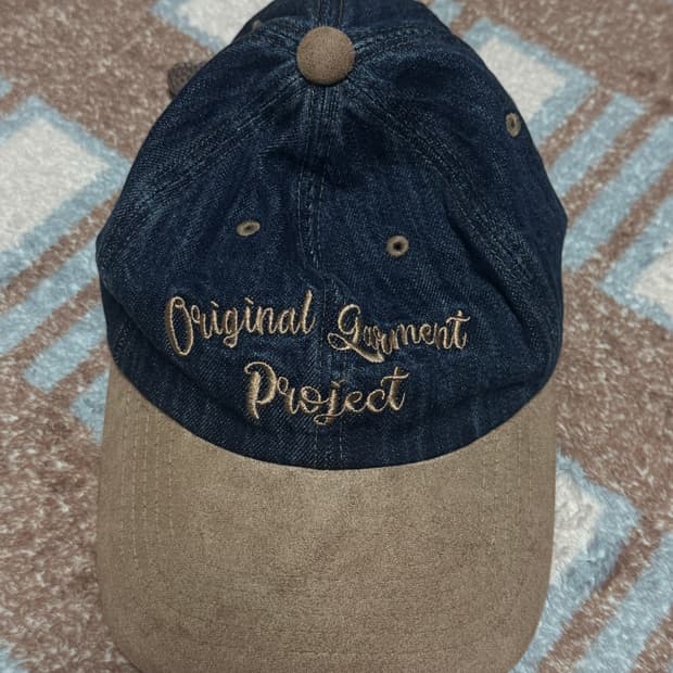 오가프 OGARP 데님 볼캡 블루