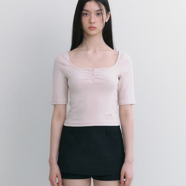 낫유어로즈 Harin t-shirts pink