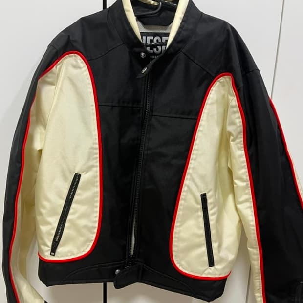 디젤 J-블링크 바이커 자켓 L