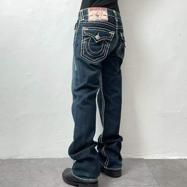 True Religion Ricky Super T Straight Den