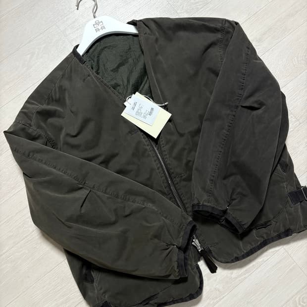 폴리테루 라이너자켓 올리브 + 퀼티드그린 3