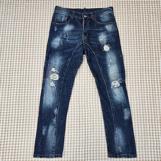 디스퀘어드2 데님 청바지 남자32