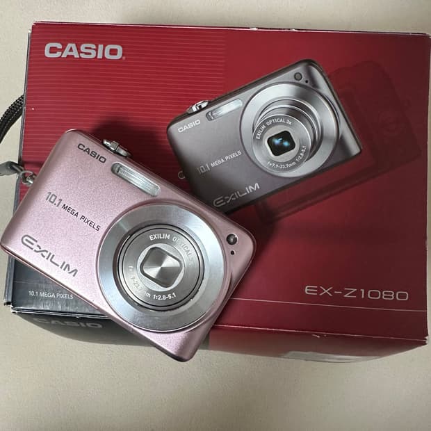 카시오 엑슬림 z1080 디카/디지털카메라