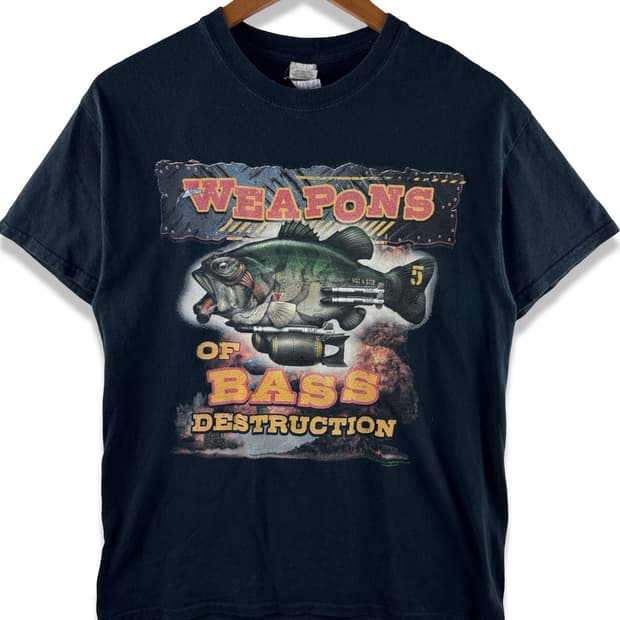 Weapons Of Bass Destruction 피싱 티셔츠4289