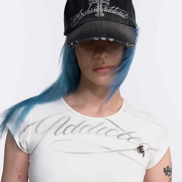 CRUCIA CAP (BLACK DENIM)