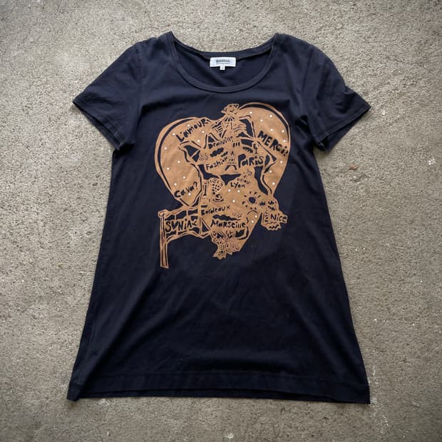 heart lettering t