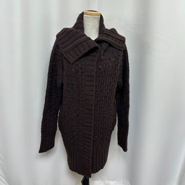   막스앤코 여자 니트 집업  가디건 모/알파카 M