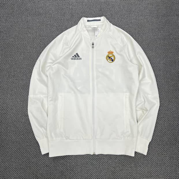 아디다스 레알마드리드 화이트 져지 100