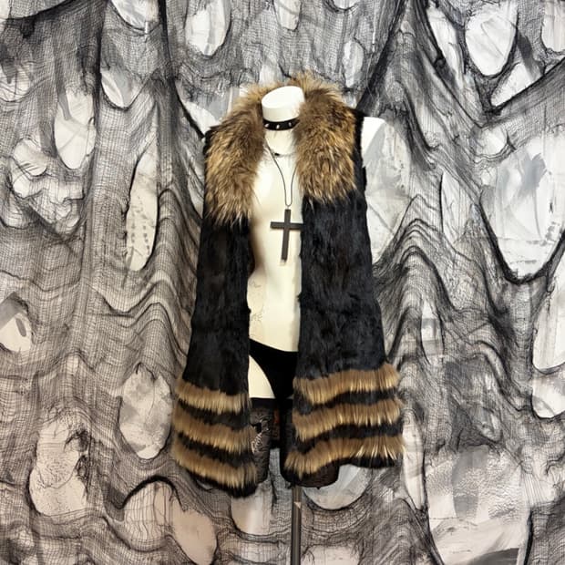 Japanese Fur vest 
