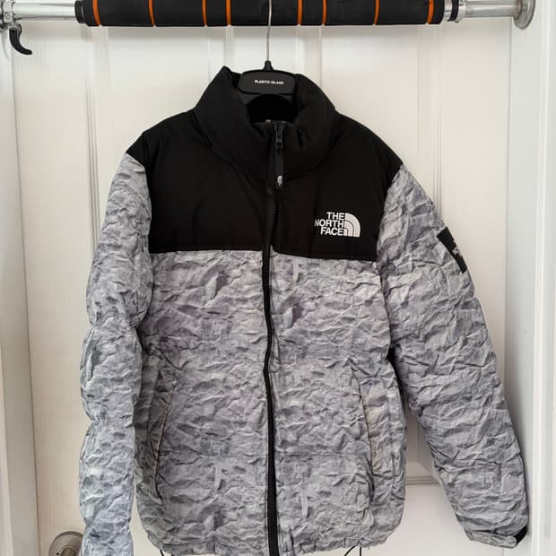 노스페이스 화이트 라벨 페이퍼 패딩 