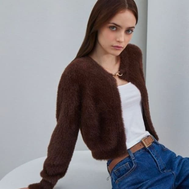 여성 55size 에고이스트 가디건