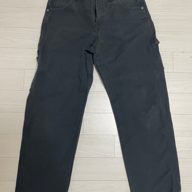 디키즈 카펜더 블랙 워크 팬츠 C772