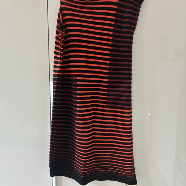 [PLEATS PLEASE Issey Miyake] 비대칭 롱원피스