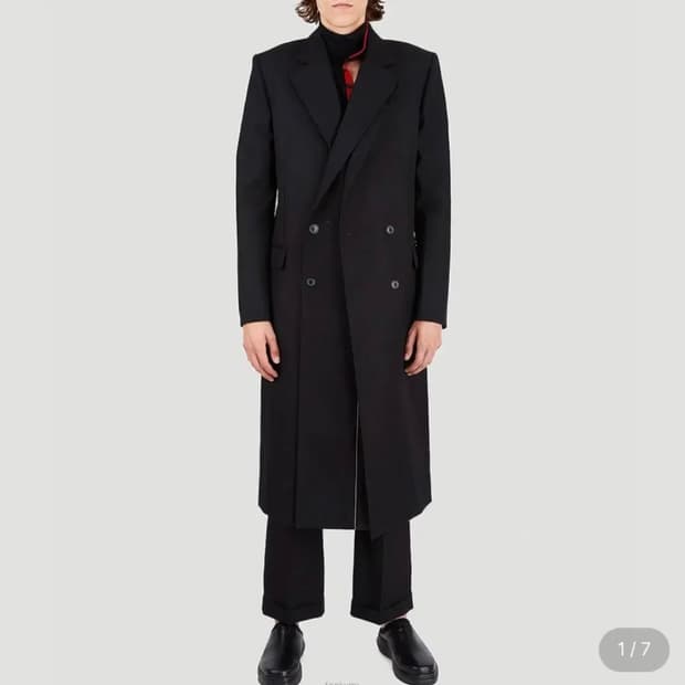 (판매) 와이프로젝트 콘트라밴드 롱코트 XL